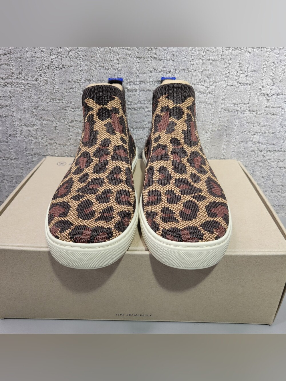 Rothy's The Chelsea Wildcat Pull On Ankle Boots Women's Size US 5.5, 6, 8 - Picture 4 of 11